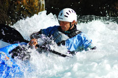 Whitewater kayak on the rivers of the Hautes Alpes